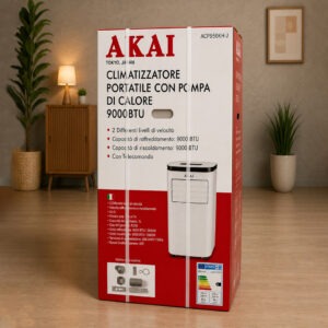 Akai 9000 BTU Hot & Cold Portable Air Conditioner